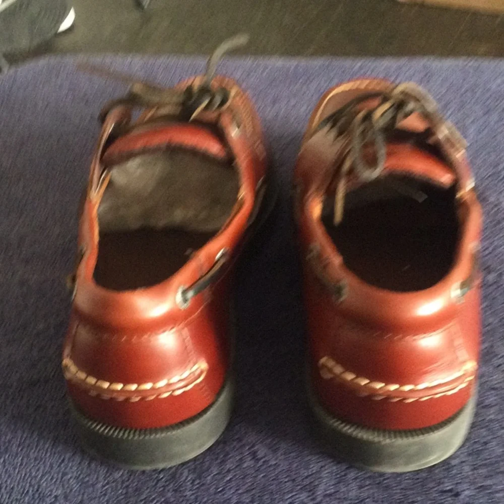 Dockers Men's Tan/Brown Leather Boat Shoes